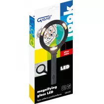 Lupa szklana  podwietlana Led Kw Trade