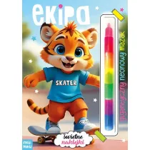 Ekipa. Gigantyczny neonowy mazak. Marker modu�owy