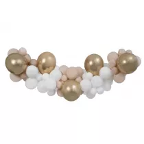 Godan Girlanda balonowa DIY bia�o-szampa�sko-latte
