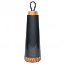 Chic-Mic Butelka termiczna z silikonowym uchwytem czarna 500 ml