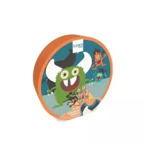 Puzzle konturowe 33 el. Stworki Scratch
