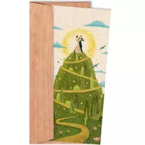Cozywood Karnet DL z drewnian� kopert� �lub Wzg�rze mi�o�ci