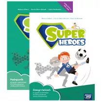 Pakiet Super Heroes 1 NEON. Podr�cznik i zeszyt �wicze�. Szko�a podstawowa. Klasa 1
