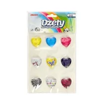 Brewis D�ety samoprzylepne serca 9 szt.