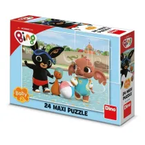 Puzzle Maxi Baby Bing na basenie 24el Dino Toys