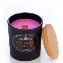 Pavoncella �wieczka sojowa Coconut and Figs czarna 135 g