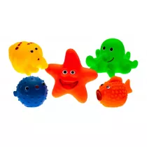 Zwierzaki morskie do k�pieli 5 szt Hencz Toys