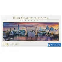 Puzzle 1000 el. Panorama HQ - Across the River Thames Clementoni