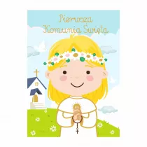 Henry Karnet B6 Komunia - Dziewczynka Kolor