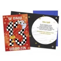Karnet Urodziny 13