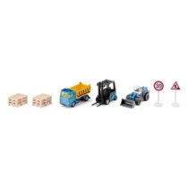 GIFT SET - Zestaw pojazd�w budowlanych Siku Super S6336