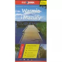 Warmia i Mazury mapa tur.1:250000/EuroPilot/plastik