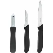 Fiskars Zestaw 3 noy do obierania essential