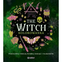 The Witch. Kolorowanka. Pokoloruj swoj� ksi�g� zakl�� i eliksir�w