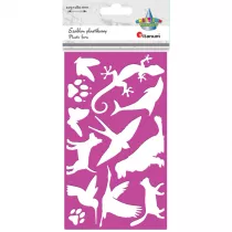 Hasta Szablon plastkowy Zwierz�ta 10.5 x 18 cm