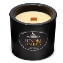 �wieczka sojowa Hinoki Amber czarna 170 g