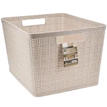 Storage Solutions Koszyk do przechowywania beowy 35x29x22 cm