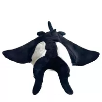 Manta czarno-biaa 51cm Beppe