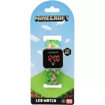 Zegarek LED z kalendarzem Minecraft MIN4129