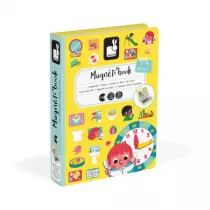 Puzzle Magnetyczna ukadanka Ucz si zegarka Magnetibook Janod