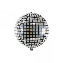 PartyDeco Balon foliowy Kula dyskotekowa 40cm