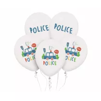 Godan Balony Policja - Police 30cm