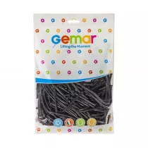 Gemar Balon D2 Rurki w�oskie 160 czarne 100 szt.
