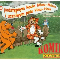 Komiks - O podst�pnym kocie Miau-Miau... + CD