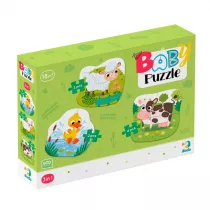 Puzzle 3w1 Zwierz�ta hodowlane Maksik