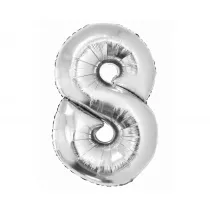 Godan Balon foliowy Smart srebrny 76cm
