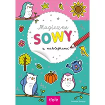 Magiczne sowy z naklejkami