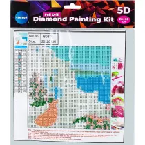 Centrum Diamentowa mozaika - Pe�na - Cat&Lake 20x20cm
