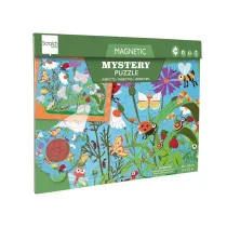 Puzzle magnetyczne i gra 2w1 Robaczki Scratch
