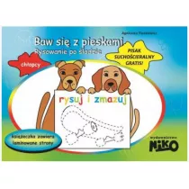 Baw si z pieskami. Rysowanie po ladzie