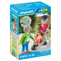 Playmobil My Life Dziadkowie z wnukiem 71613