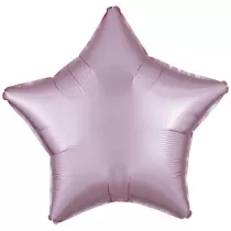 Amscan Balon foliowy Lustre Pastel rowy gwiazda 48cm