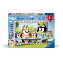 Puzzle dla dzieci 2x12 el. 2D Bluey Ravensburger