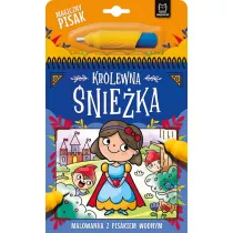Krlewna nieka. Malowanka z pisakiem wodnym