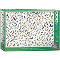 Puzzle 1000 el. �wiat ptak�w Eurographics