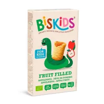 Biskids Ciasteczka z nadzieniem jabkowym od 3 roku 120 g Bio