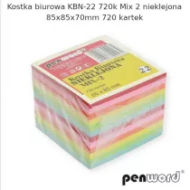 Penword Kostka biurowa mix 85x85x70mm 720K