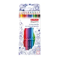 Herlitz Kredki trjktne My Pen 12 kolorw