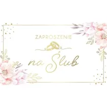 Armin Style ZAPROSZENIE SLUB 160X95 Z KOP AS ZP-107 OP10SZT