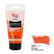 Rosa Farba akrylowa orange 407 75ml