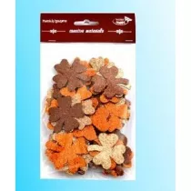 Galeria Hobby Koniczyny brokatowe br�zowa 44 szt.