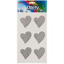 Brewis D�ety samoprzylepne serca 6 szt.
