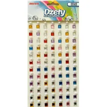 Brewis D�ety samoprzylepne kwadraty per�y 164 szt.