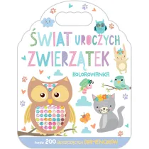 �wiat uroczych zwierz�tek. Kolorowanka