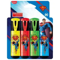 Zakrelacz Superman Fluo 4szt MAPED