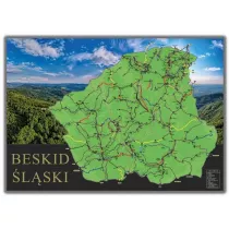 Mapa Zdrapka - Beskid �l�ski
